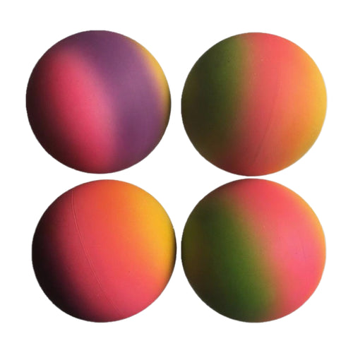 2.5'' Rainbow Rubber Bouncy Ball Kids Toy
