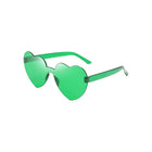 Heart Shape No Frame Sunglasses