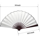 8-Inch Double-Sided Silk Fan