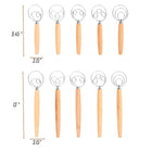 Multifunctional Oak Stirring Whisk