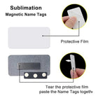 Sublimation Name Tags