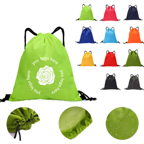 Drawstring Polyester Backpack