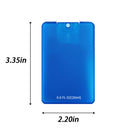 Card-Style Portable Hand Sanitizer (0.6oz Moisturizing & Antibacterial)
