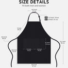 Premium Water-Resistant Bib Apron