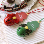 Christmas Tree Card Bell Ornament