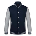 Color-Blocked Baseball Jacket