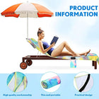 Tie-Dye Beach Towel Lounger Cover