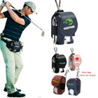 Personalized Leather Golf Ball Bag