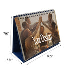 Triangle Desk Calendar