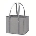 Non Woven Shopping Bag Box Structure With Extended Handles