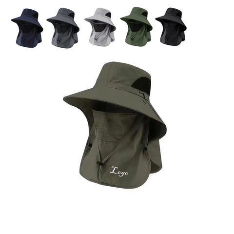 Ponytail Sun Bucket Hats