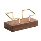 Walnut Wood Business Card Holder