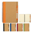 Spiral Notebook With A Pen