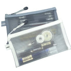 Mesh Transparent Pen Pouch Organizer A6