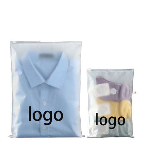 Frosted Zipper Plastic Sealing Bags