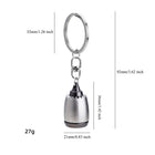 Aircraft Engine Keychain