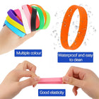 Silicone Bracelet Sports Wristband Hand Ring