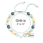 Natural Stone Beaded Bracelet