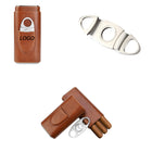 Pu Cigar Case W/Cutter