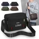 Minimalist Lightweight Men's Business Canvas Crossbody Bag