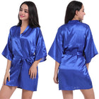 Women Satin Robe Sleepwear
