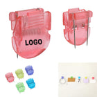 Colored Square Panel Clip With Needle