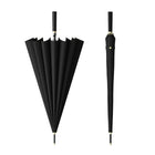 16 Bone Long Handle Automatic Umbrella