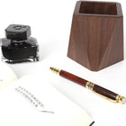 Wood Pen Holder Cups