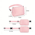 Unisex Mini Belt Bag With Adjustable Strap