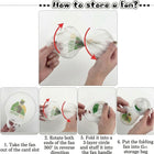 Foldable Flying Disc Fan
