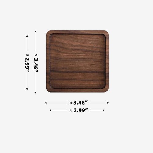 Creative Walnut Square Insulated Coaster