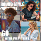 Round Retro Sunglasses