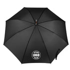 Wooden Hook J-Shaped Automatic Business Long Handle Umbrella