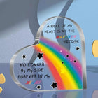 Transparent-Heart Shaped Acrylic Ornament