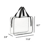 Clear Tote Bag With Zipper