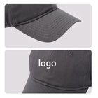 Embroidered Structured Baseball Cap with Adjustable Flap