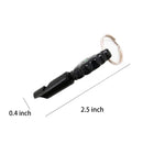 Compass Whistle Keychain