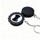 Beer Cap-Shaped Bottle Opener Keychain