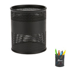 Metal Mesh Pencil Holder - Black