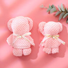 Wholesale Bear Towel Pineapple Grid Birthday Gift