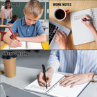 Spiral Notebook With Hardcover Plastic Waterproof A5