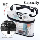 PVC Travel Toiletry Bag Clear Makeup Cosmetic Organizer