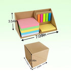 Foldable Sticky Notes Cube Box