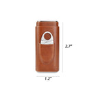 Pu Cigar Case W/Cutter