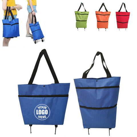 2 in 1 Foldable Shopping Cart