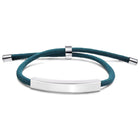 Stainless Steel And Titanium Steel Braided Bracelet