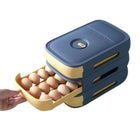 Automatic Rolling Egg Organizer For Refrigerator Egg Holder