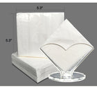 White 2 Ply Beverage Napkin