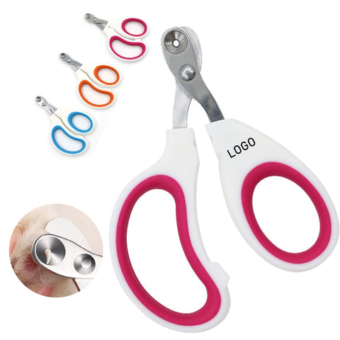 Cat Nail Clippers With Circular Cut Hole