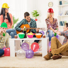 Construction Party Hats Bulk Worker Plastic Hats